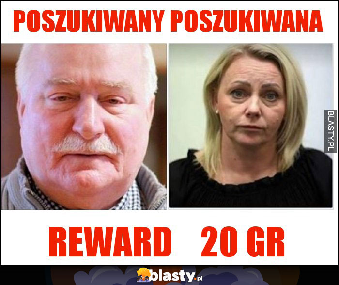 poszukiwany poszukiwana