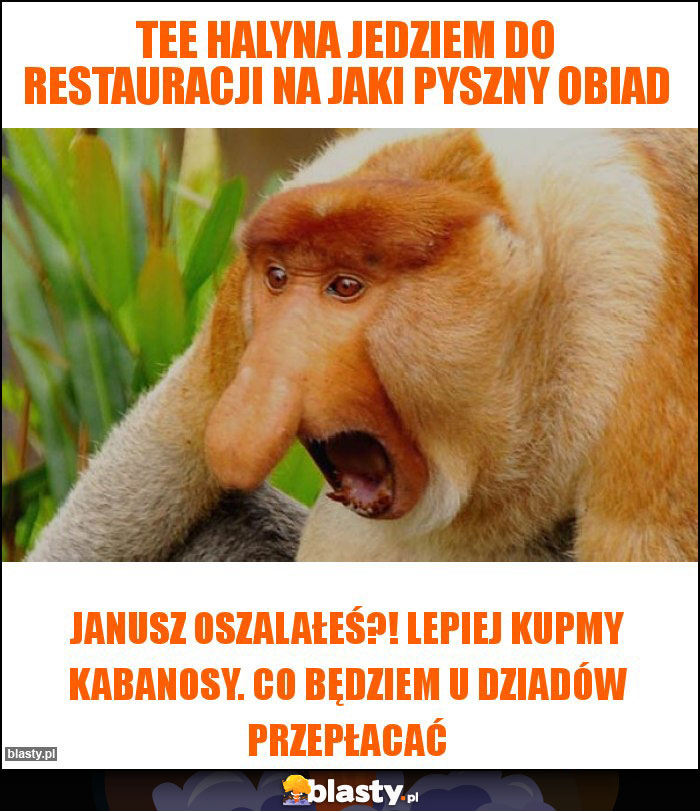 Tee Halyna jedziem do restauracji na jaki pyszny obiad