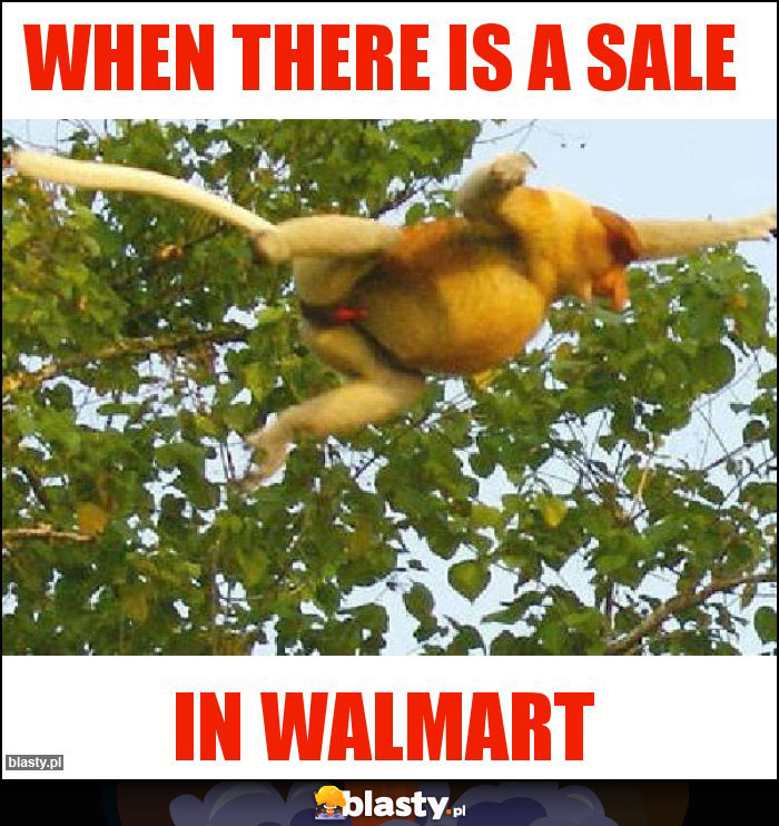 When there is a sale