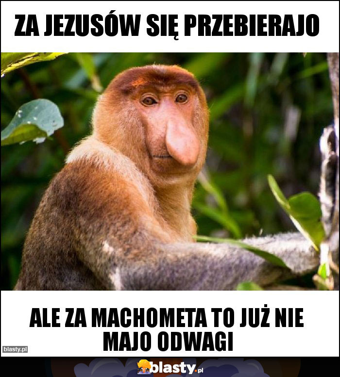 Za Jezusów się przebierajo