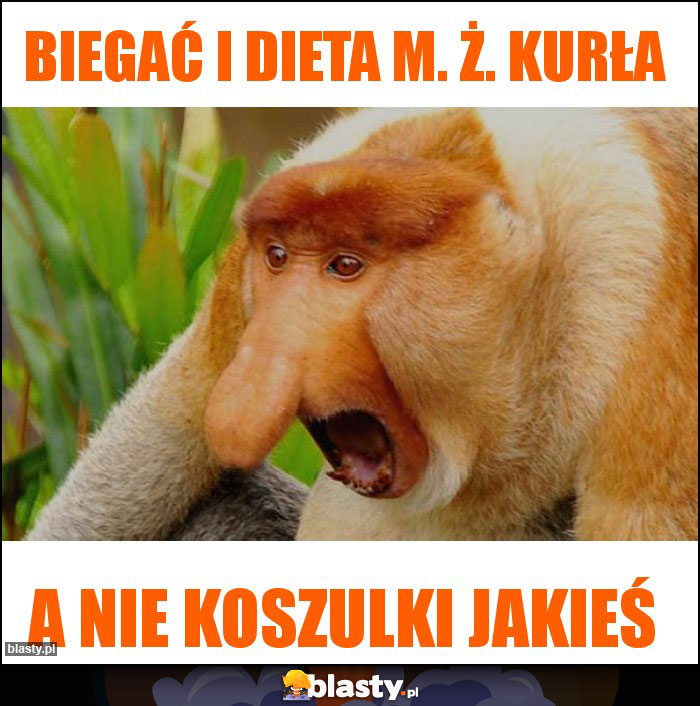 Biegać i dieta M. Ż. kurła