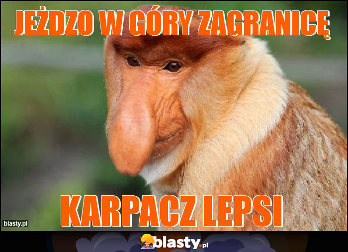 Jeżdzo w góry zagranicę