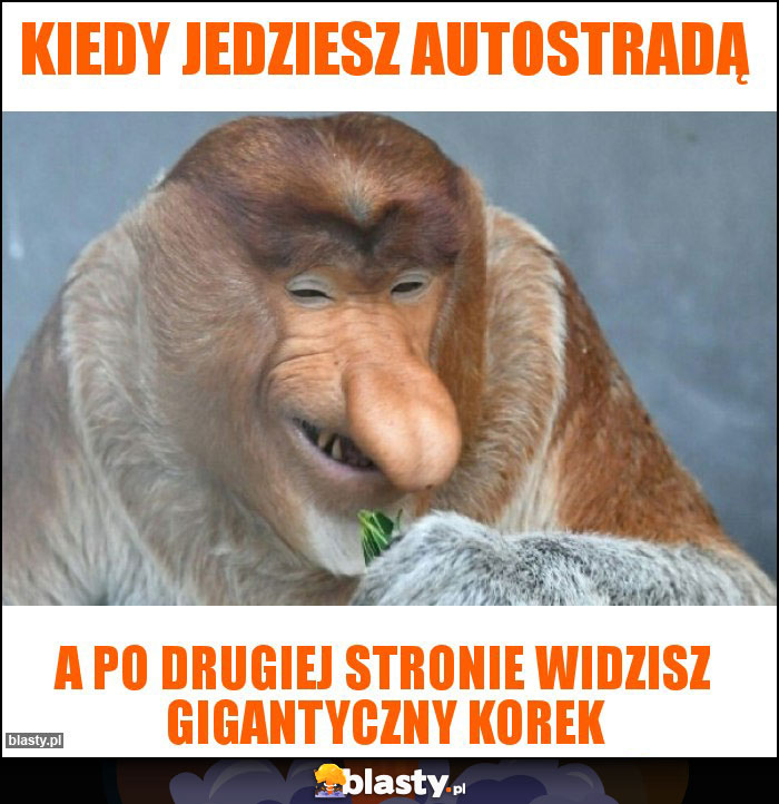 Kiedy jedziesz autostradą