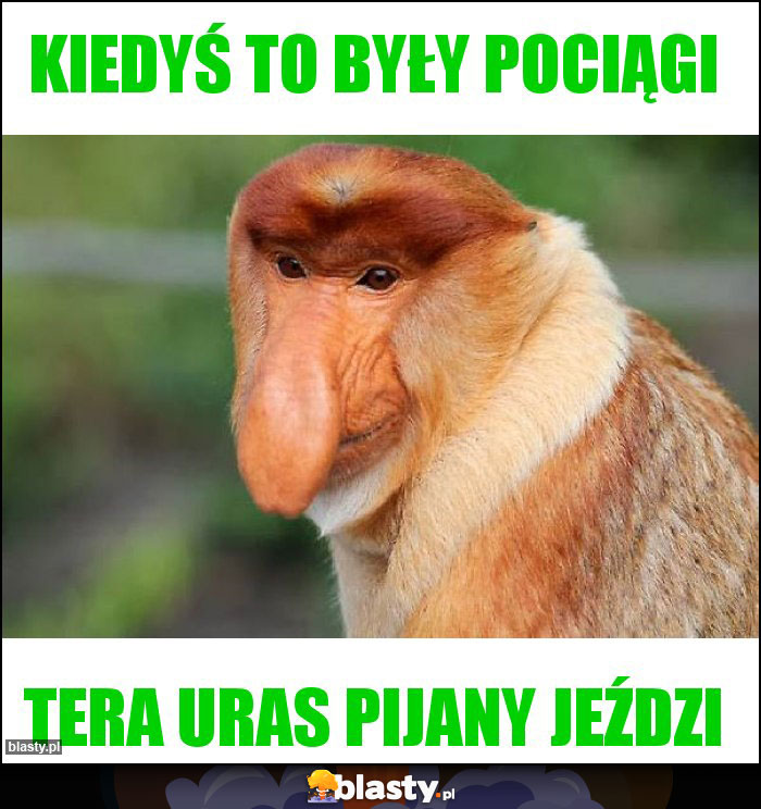 kiedyś to były pociągi