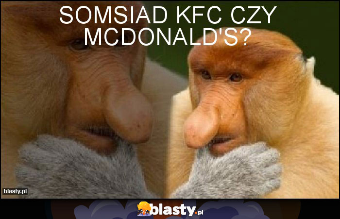 Somsiad kfc czy Mcdonald's?