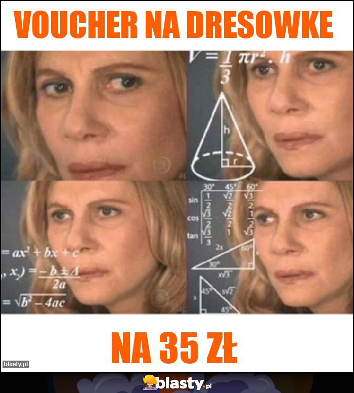 Voucher na dresowke