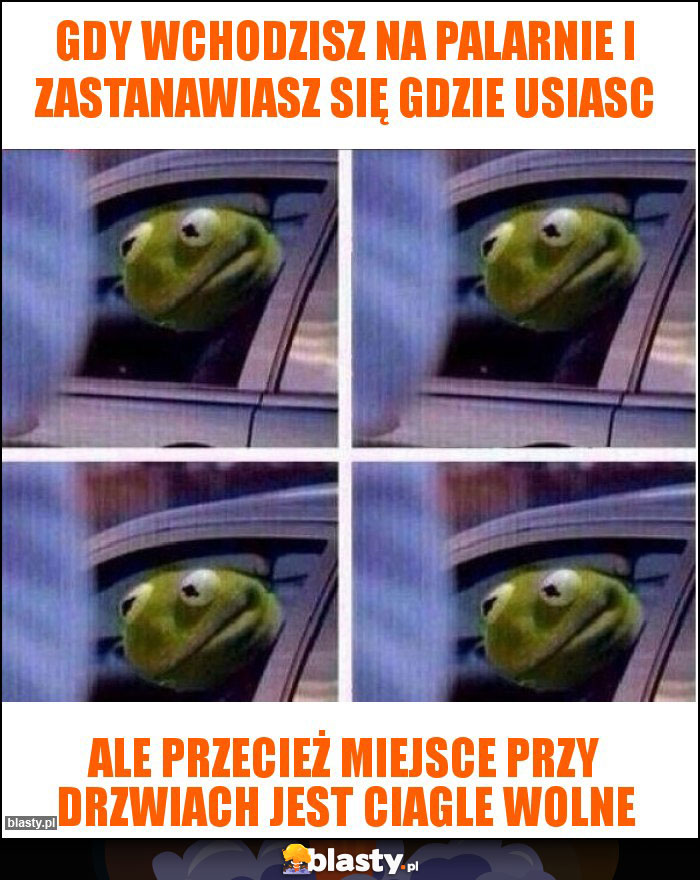 Gdy wchodzisz na palarnie i zastanawiasz się gdzie usiasc