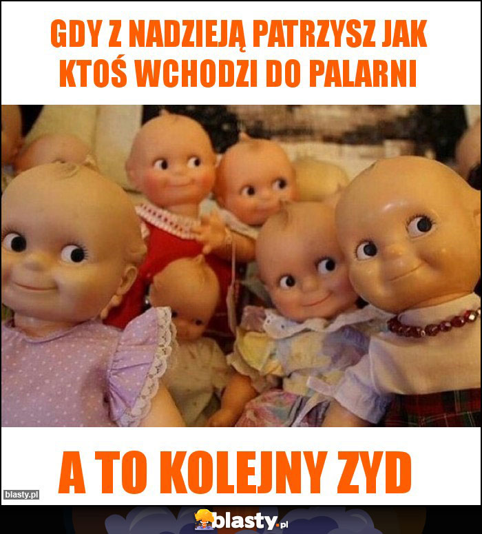 Gdy z nadzieją patrzysz jak ktoś wchodzi do palarni