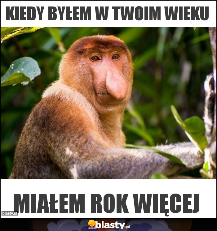 Kiedy byłem w twoim wieku