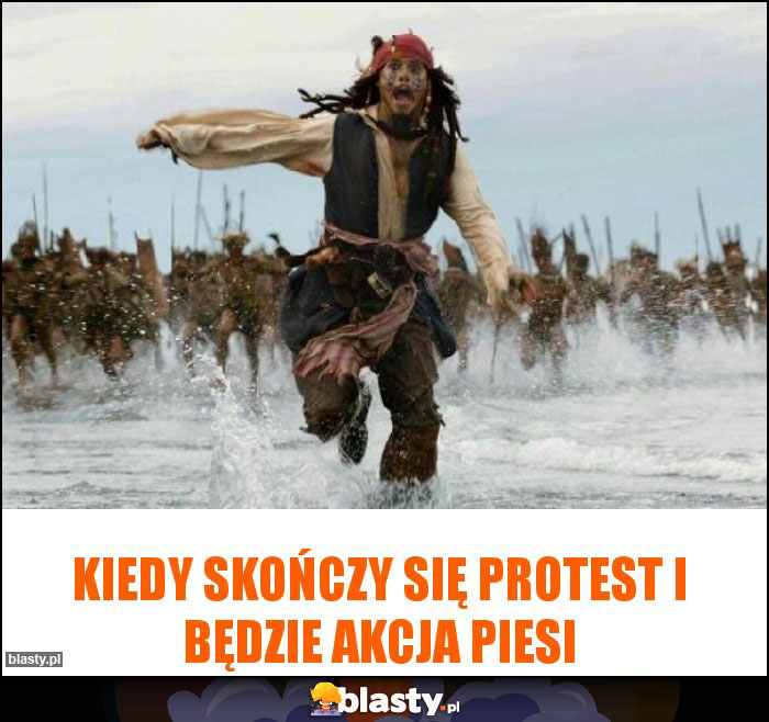 kiedy skończy się protest i będzie akcja piesi