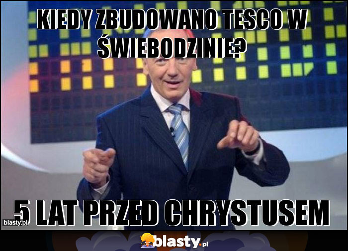 KIedy Zbudowano Tesco W Świebodzinie?