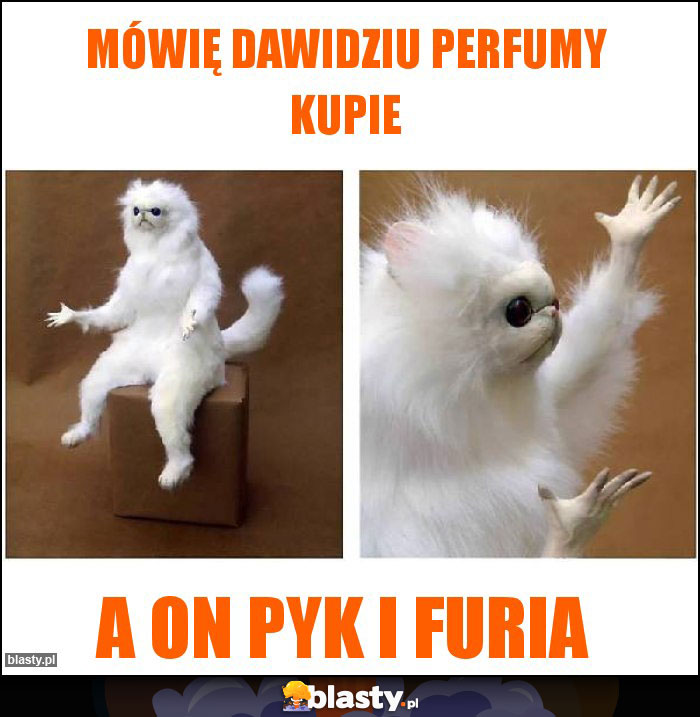 Mówię Dawidziu perfumy kupie