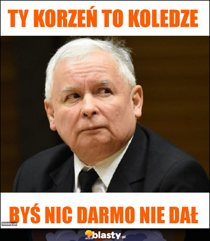 Ty korzeń to koledze