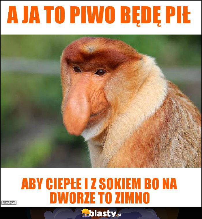 A ja to piwo będę pił