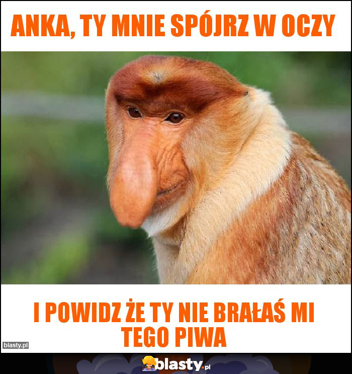 Anka, ty mnie spójrz w oczy