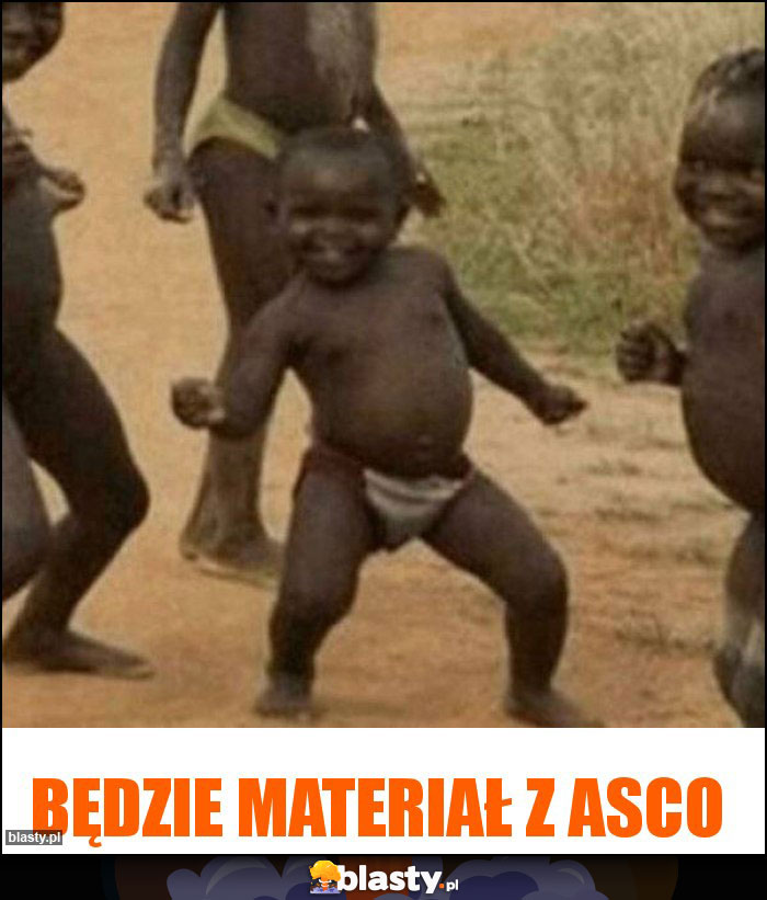 Będzie materiał z ASCO