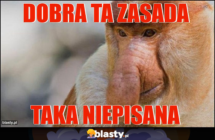 Dobra ta zasada