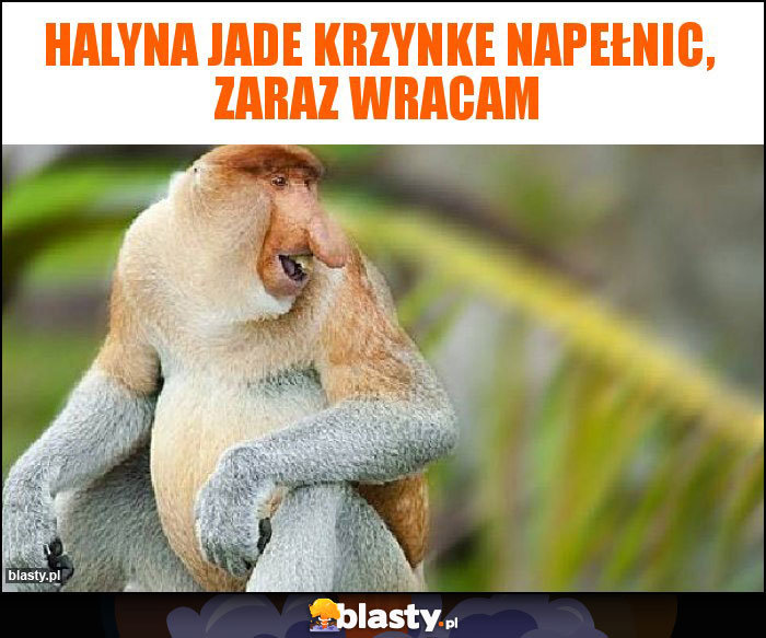 Halyna jade krzynke napełnic, zaraz wracam