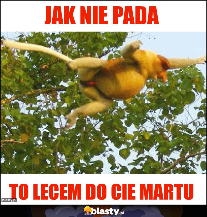 Jak nie pada