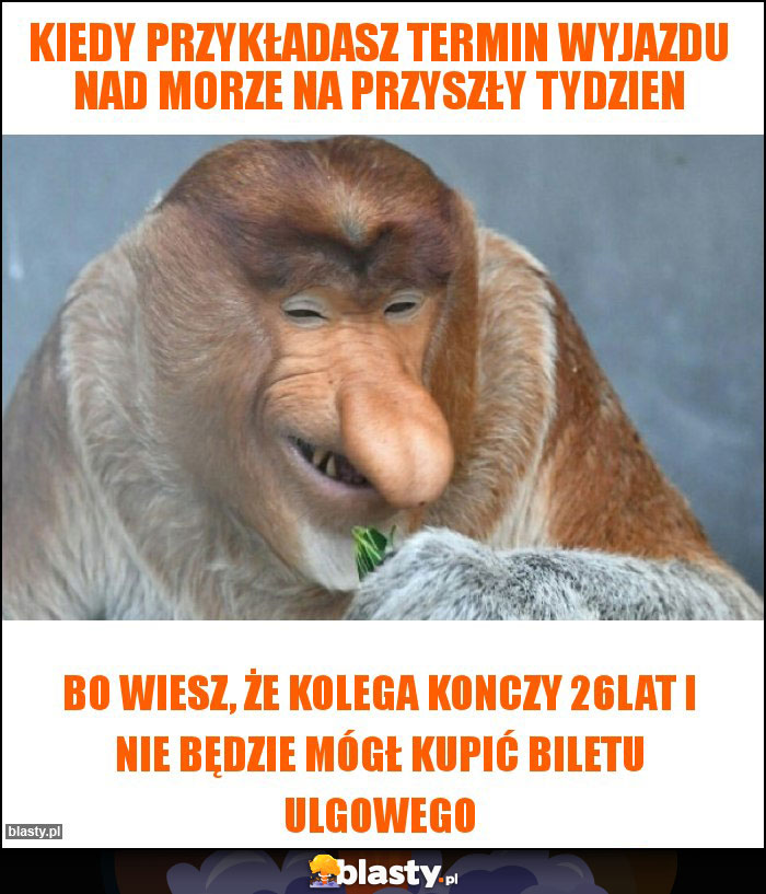 Kiedy przykładasz termin wyjazdu nad morze na przyszły tydzien