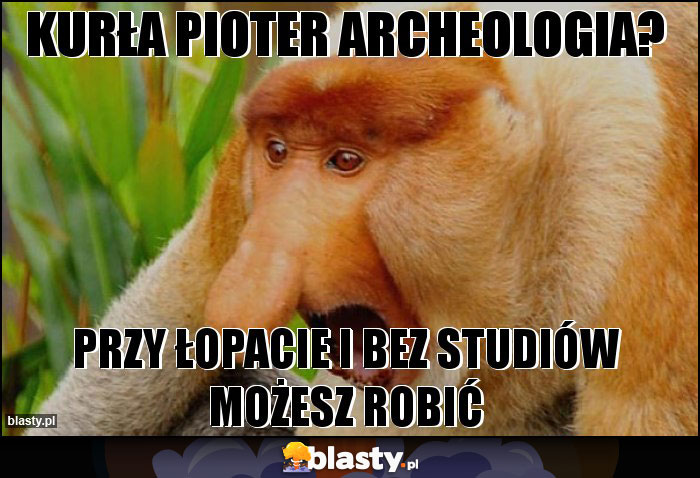 kurła pioter archeologia?