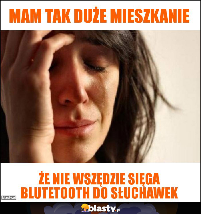 Mam tak duże mieszkanie