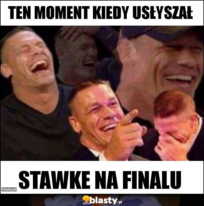 Ten moment kiedy usłyszał