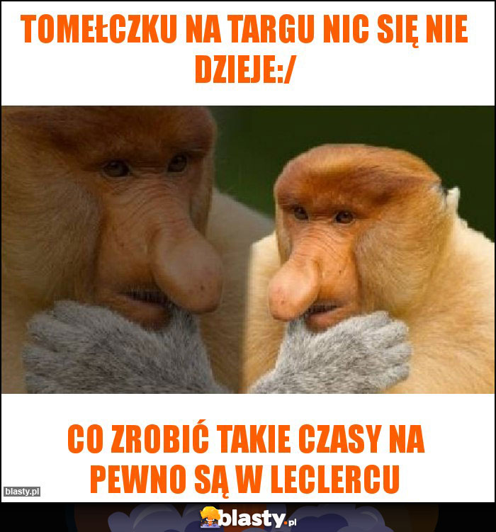 Tomełczku na targu nic się nie dzieje:/