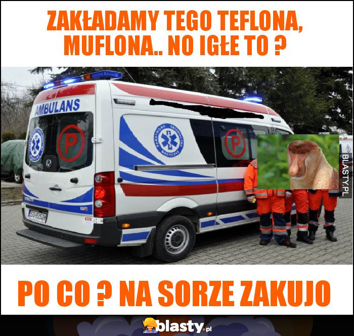 Zakładamy tego teflona, muflona.. no igłe to ?