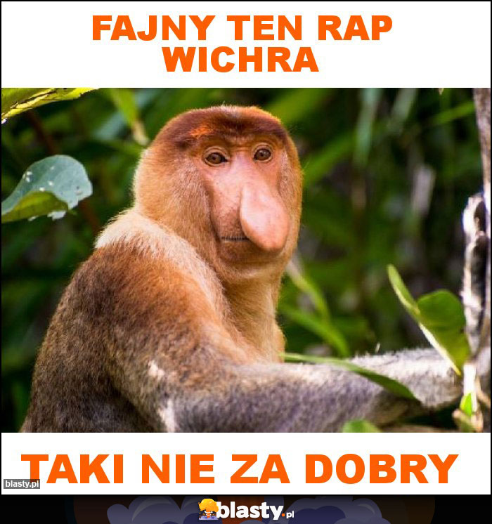 FAJNY TEN RAP WICHRA