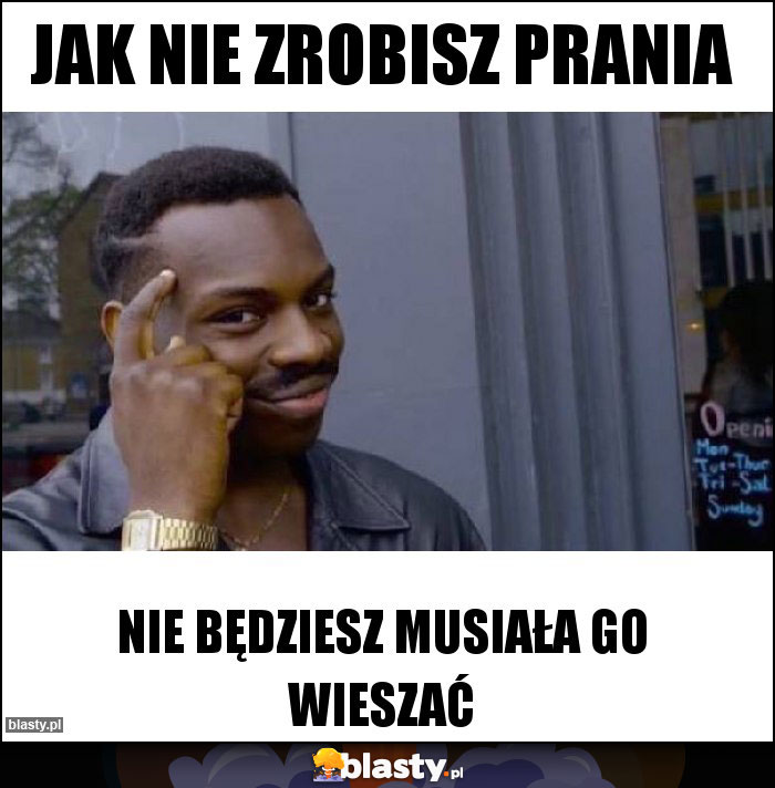 Jak nie zrobisz prania