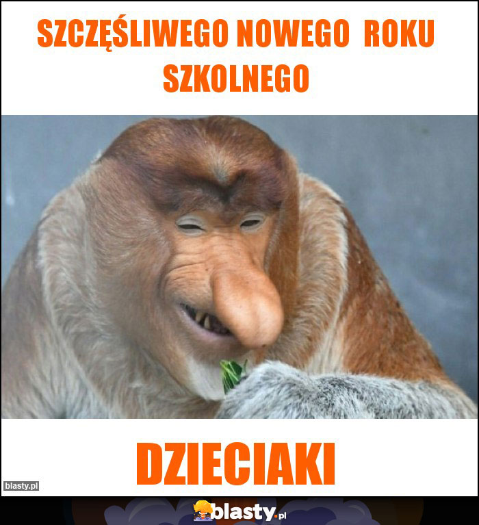 Szczęśliwego nowego  roku szkolnego