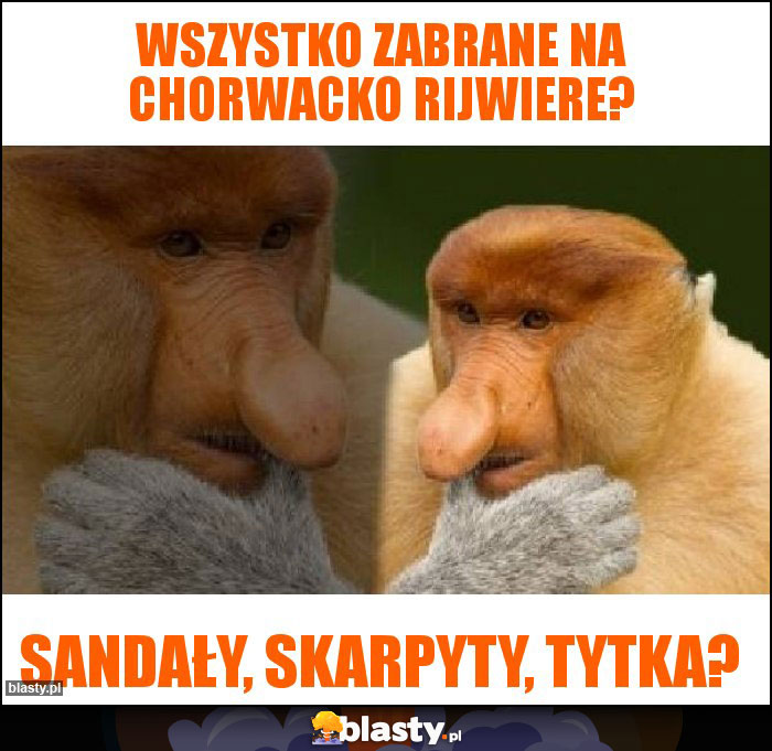 Wszystko zabrane na Chorwacko rijwiere?