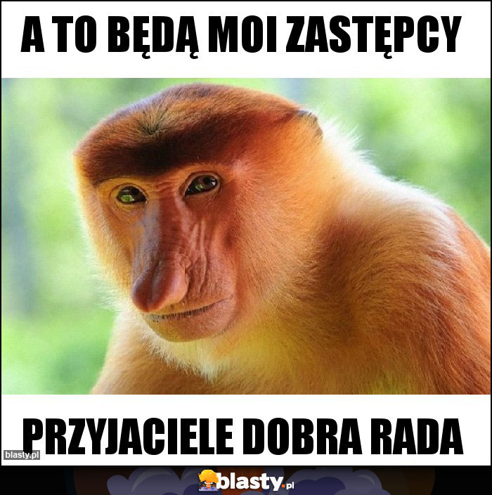 A to będą moi zastępcy