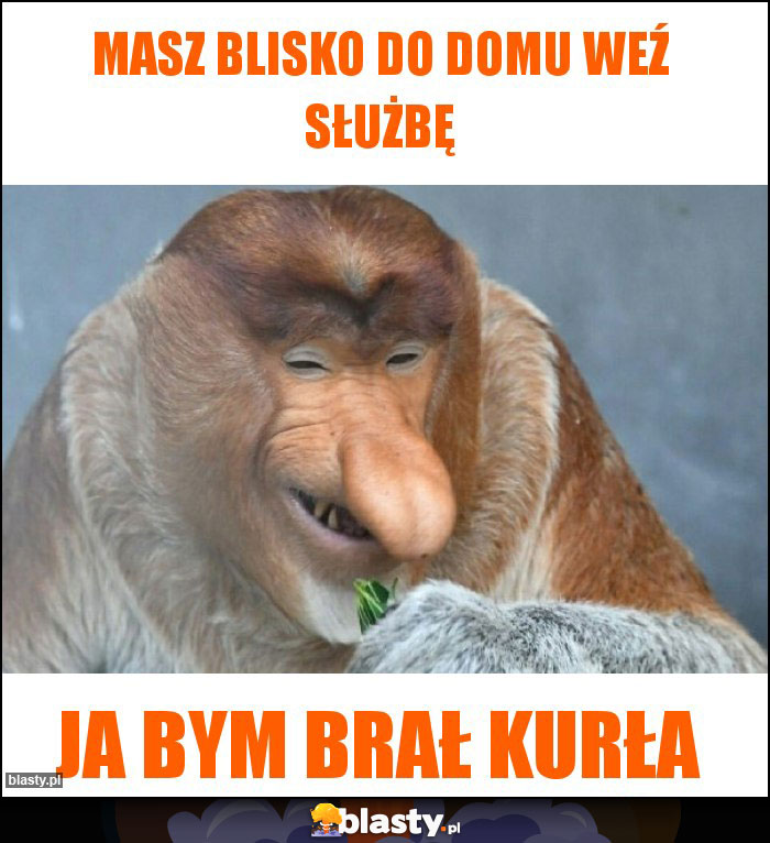 Masz blisko do domu weź służbę