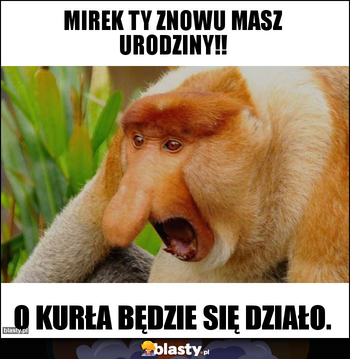 Mirek ty znowu masz urodziny!!