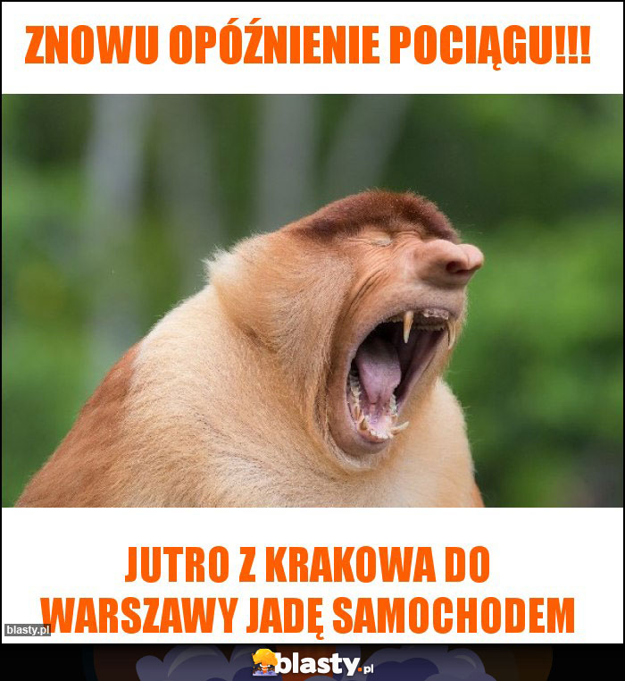 Znowu opóźnienie pociągu!!!