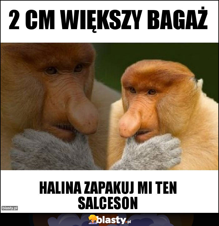 2 cm większy bagaż