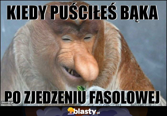 Kiedy puściłeś bąka