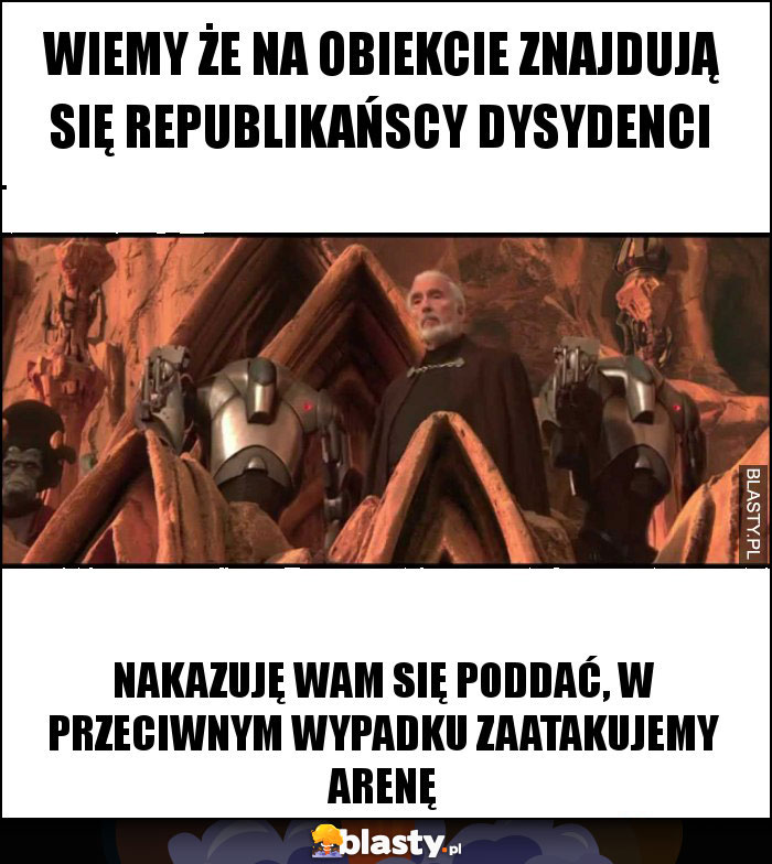 wiemy że na obiekcie znajdują się republikańscy dysydenci