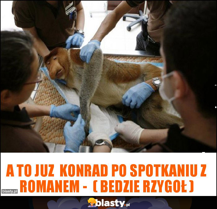 A to juz  konrad po spotkaniu z romanem -  ( bedzie rzygoł )