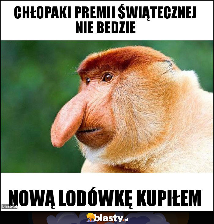 Chłopaki premii świątecznej nie bedzie