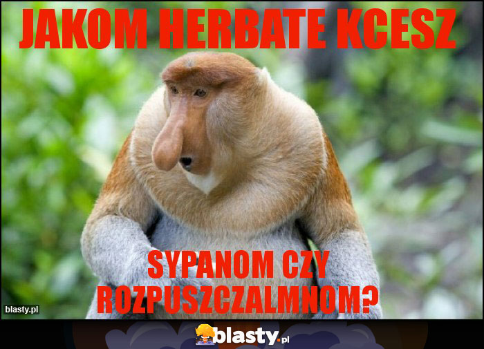 Jakom herbate kcesz