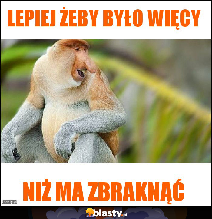 Lepiej żeby było więcy