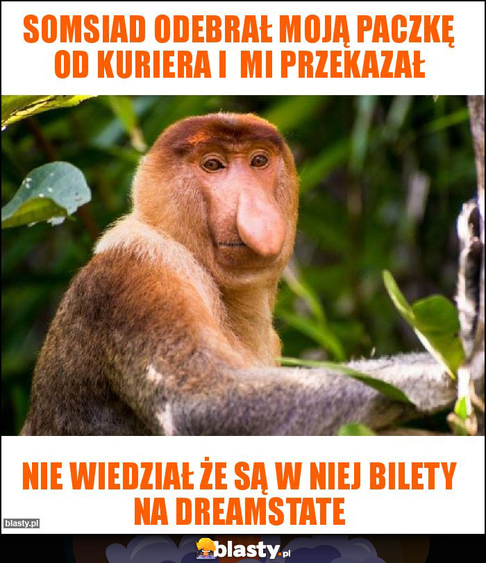 SOMSIAD ODEBRAŁ MOJĄ PACZKĘ od kuriera i  mi przekazał