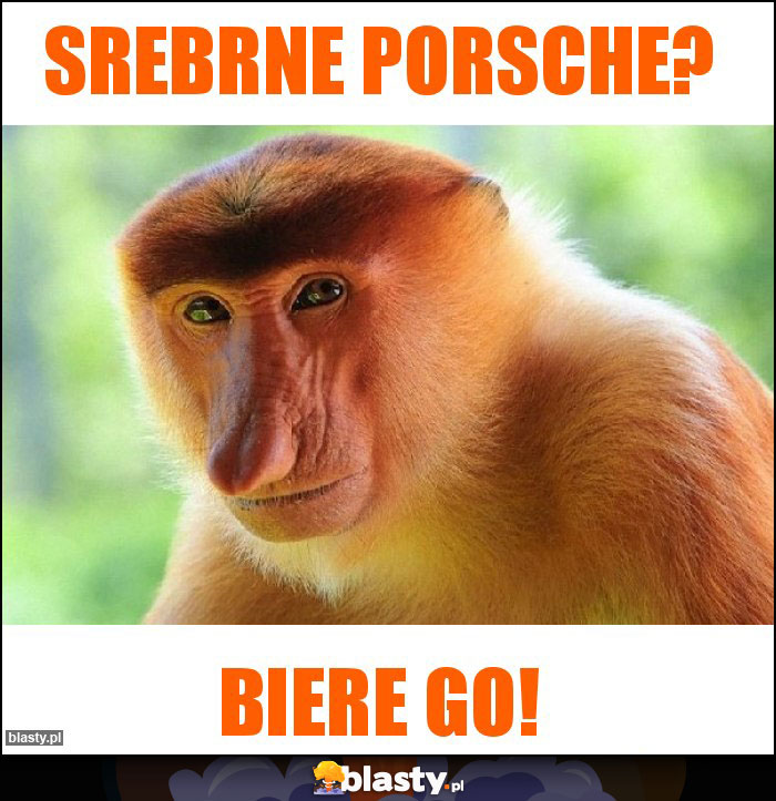 Srebrne porsche?