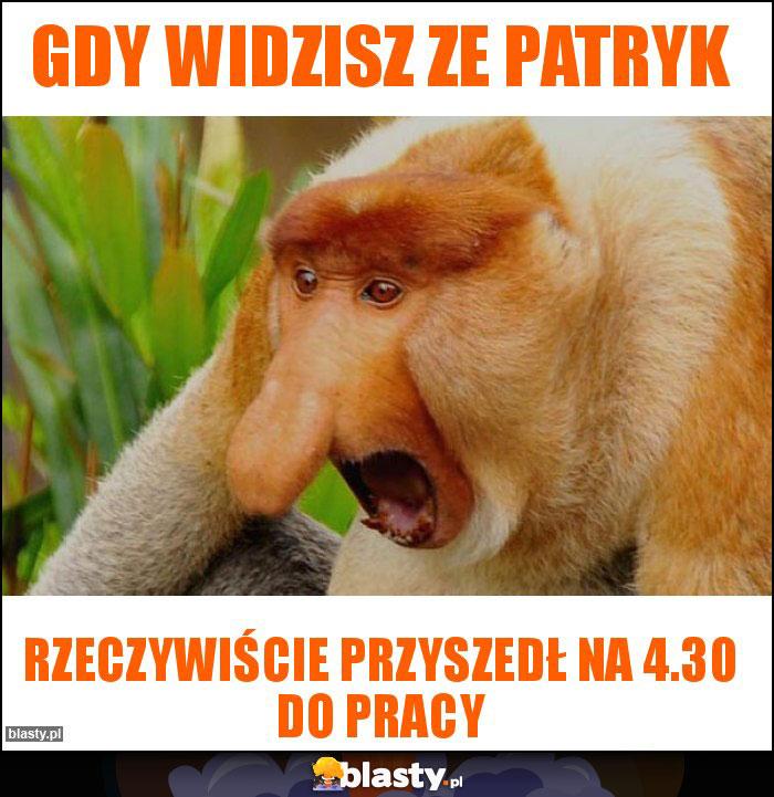 Gdy widzisz ze Patryk