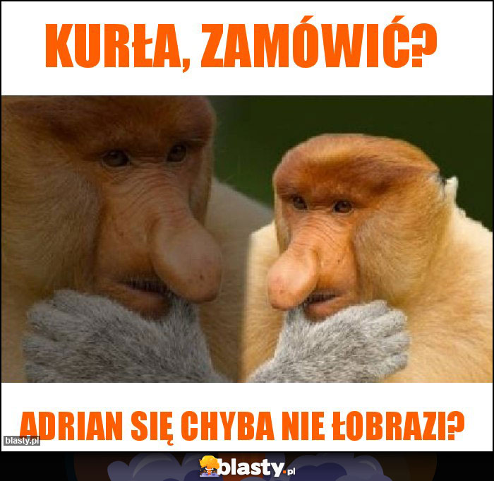 Kurła, zamówić?