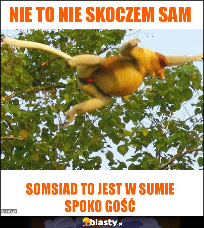 Nie to nie skoczem sam