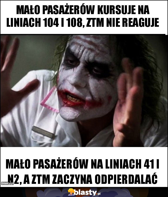 Mało pasażerów kursuje na liniach 104 i 108, ZTM nie reaguje